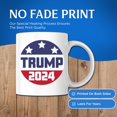 thumbnail image 4 of Bliss Monkey Co. Trump 2024 Coffee Mug - Trump for President 2024-2024 Election - 11 Ounce Coffee Mug - Printed On Both Sides - Microwave & Dishwasher Safe - White Handle & Interior - BMCM00789, 4 of 6