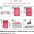 thumbnail image 6 of Baby Diaper Caddy Organizer for Girl Boy Large Nursery Storage Bin Basket Portable Holder Tote Bag for Changing Table and Car Baby Shower Gifts Newborn Essentials Baby Registry Must Haves Items, 6 of 6