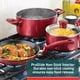 thumbnail image 2 of Juego de utensilios de cocina T-Fal Essence, antiadherente, 20 piezas, rojo, 2 of 6