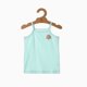 thumbnail image 4 of Gibobby Camisa&nbsp;Vaquera Camiseta sin mangas de mezcla de algodón sólido para niña de verano, camisetas sin mangas con espalda para niños pequeños a niños grandes （Glauco， 6-7 Años), 4 of 5