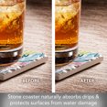 thumbnail image 6 of Thirstystone Coral Collection Single Tumbled Tile Coaster Create Your Own Set, 6 of 7