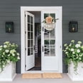 thumbnail image 3 of Under 10 Hangs Welcome Sign Wood Flower Spring Door Sign Wedding Door Sign Welcome Wall Sign, 3 of 9