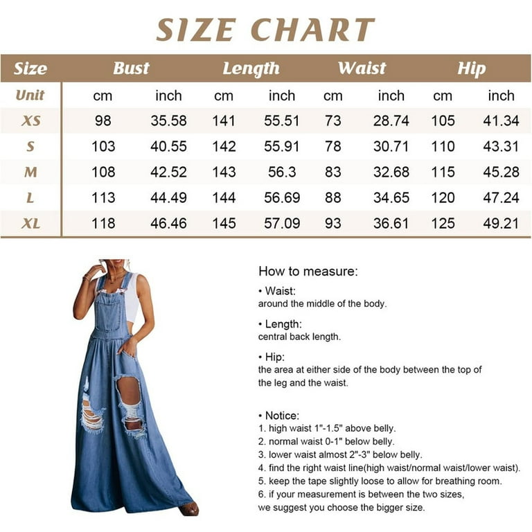 UHUYA My Orders Denim Bib Overalls Jumpsuit for Women,Women's Casual Solid  Pocket Romper Loose Fit Wide Leg Overalls Pants Women's Pants at   Women's Clothing store