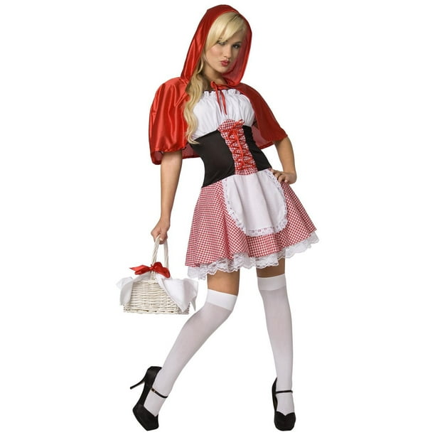 Plus Size Little Red Riding Hood Costume Walmart Com Walmart Com