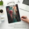thumbnail image 3 of FORMRS Acrylic Clipboard with Low Profile Clip Standard A4 Letter Size, 12.5" x 9", Psychedelic Forest, 3 of 8