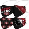 Adult Fanatics Branded San Francisco 49ers Variety Face Covering 4-Pack