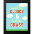 thumbnail image 2 of SD Graphics Studio 19x24 Black Modern Framed Museum Art Print Titled - Watch the Clouds, 2 of 5