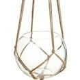thumbnail image 3 of 6Pcs Macrame Plant Hanger Vintage Rope Basket Outdoor Pot Holder Flower Garden, 3 of 9
