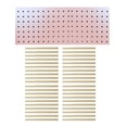 thumbnail image 3 of Sewing Thread Holder, Thread Organizer, DIY Wooden Quilting Spool Holder, Woven Pink 60.5cmx22cm, 3 of 8