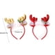 thumbnail image 5 of Kearding Diademas de Navidad Adorno de vestir Adultos Niños Adorable Asta Modelado Diadema de Navidad Suministros para fiestas Tocado Prop Kits de decoración para fiestas Rojo, 5 of 6