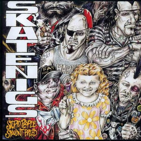 Skatenigs - Stupid People Shouldn't Breed - Industrial - CD