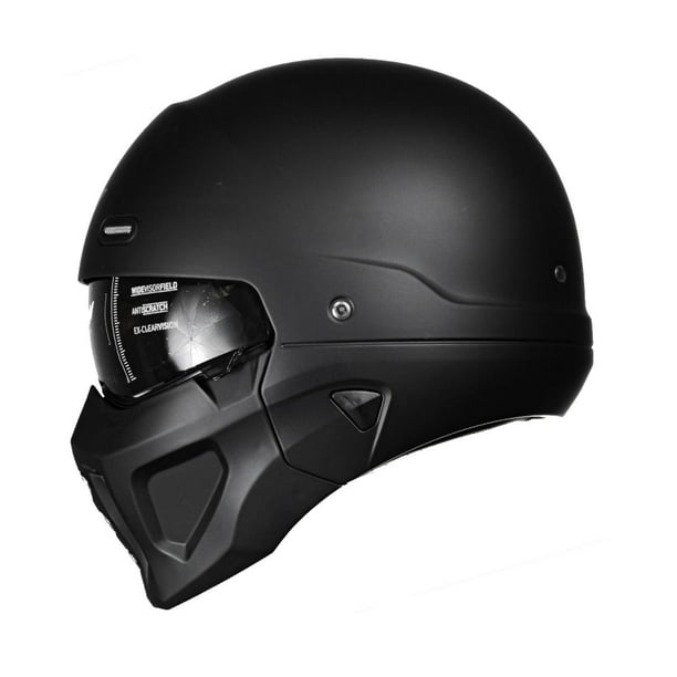 Casco Moto Tipo Jet Mascara Casco Moto Mascara Casco Jet Con Gafa