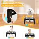 thumbnail image 2 of Lingtoolator Dog Bowls for Small Medium Dogs 3 Height Adjustable Raised Dog Bowl Stand with 2 Thick 6" Stainless Steel Dog Food Bowls Non-Slip Dog Feeder Adjusts to 2.75", 6", 7.5,Negro, 2 of 2