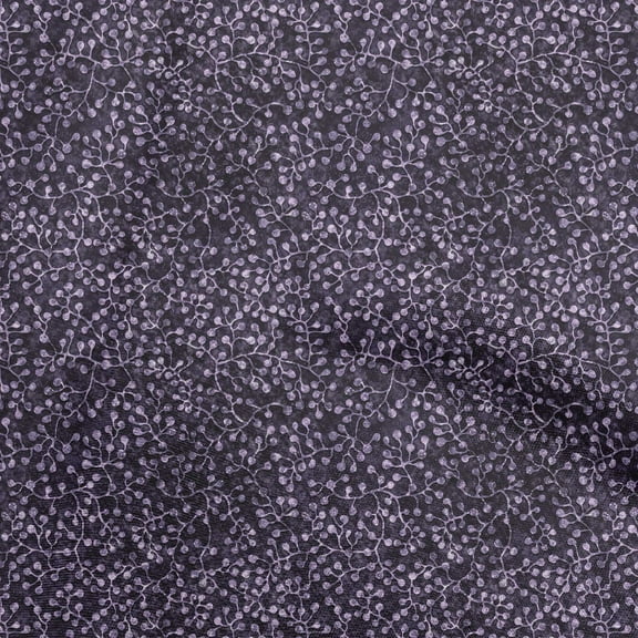 oneOone Polyester Spandex Purple Fabric Asian Batik Floral Fabric For Sewing Printed Craft Fabric By The Yard 56 Inch Wide