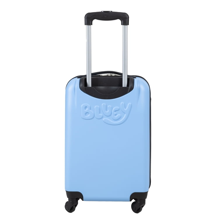 BBC Bluey Kids 20-Inch Hardside Luggage, Light Blue photo 2