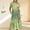 Green summer dresses, variant on Wycnly Summer Dresses for Women Dresses for Women 2025 Beach Loose Pleated Swing Ruffle Hem Tunic Long Dress with Pocket Womens Fashion Marbled Print Crewneck Short Sleeve Maxi Sundress