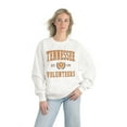 thumbnail image 3 of Women's Gameday Couture White Tennessee Volunteers Premium Fleece Drop Shoulder Oversized Pullover Sweatshirt, 3 of 4