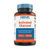 Nova Nutritions Activated Charcoal 260mg Capsule - HELPS WITH DETOX - REDUCES GAS & BLOATING - 250 Count