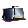 thumbnail image 2 of FOXDOCK Funda tipo Cartera para Xiaomi POCO F7 5G – Cubierta de Cuero PU con Múltiples Ranuras, Bolsillo para Efectivo y Correa de Muñeca, 2 of 6