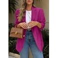 thumbnail image 5 of Blazer PRETTYGARDEN 2025 para mujer, casual, de negocios, rosa, 5 of 5