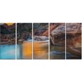 thumbnail image 2 of Impression sur Toile Paysage Rivière Vierge à Zion, 2 of 3