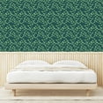 thumbnail image 3 of Ambesonne Leaves Greenery Peel & Stick Wallpaper for Home, Tropical Jungle Art, 13"x100", Fern Green Pastel Green, 3 of 5