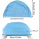 thumbnail image 2 of Gorro de natación para adultos, gorro de natación de tela suave de PU, para adultos, mixto, hombres y mujeres, 2 uds. JM, 2 of 5