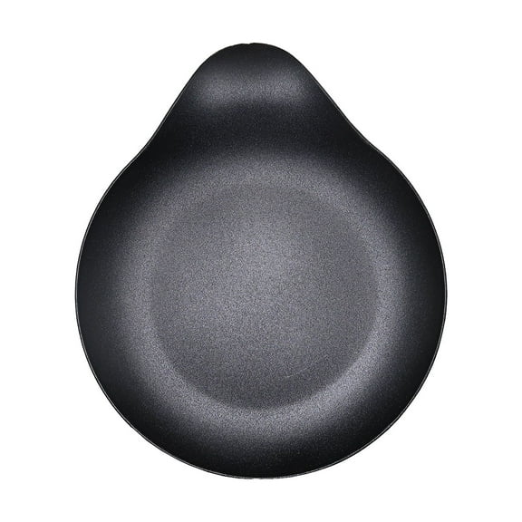 Set of 20 Water Drop Disposable Tableware Plastic Plate in Black