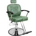thumbnail image 1 of Sillon Silla Barberia Estetica Clasica 360° Moderna Verde, 1 of 5