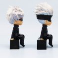 thumbnail image 5 of Treingi 2024 11cm Anime Jujutsu Kaisen Figura Itadori Yuji Gojo Satori Fushiguro Megumi Kugisaki Kawaii Juguete PVC Modelo Figura de acción Regalo para niños, 5 of 5
