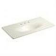 thumbnail image 2 of Kohler 3052-8-NY 49 in. Enameled Cast Iron Vanity Top with Integrated Oval Sink & 1-Hole - Dune, 2 of 2