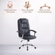 thumbnail image 3 of Ilios Innova | Silla Ejecutiva Ergonómica Negra con Respaldo Alto y Acolchado, Altura Ajustable, Base Cromada con Ruedas 360°, Diseño Profesional y Moderno, 3 of 9