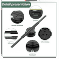 thumbnail image 4 of TOP! PD42 3D Hologram Projector, Wall-mounted Advertising Machine, 244pcs LED, HD Eye Visuals Display US PLUG, 4 of 4