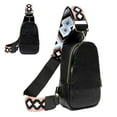 thumbnail image 2 of Bolso bandolera para mujer,Bandolera cruzada de cuero PU Bolso bandolera para mujer Bolso bandolera para mujer Resultados impresionantes, 2 of 9