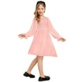 thumbnail image 3 of Arshiner Girl Tulle Dress Winter Long Sleeve Teen Girls Party Casual Dresses, 3 of 8