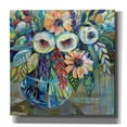 thumbnail image 1 of Epic Graffiti 'Joy' by Jeanette Vertentes, Canvas Wall Art, 26"x26", 1 of 2