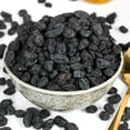 Organic Black Raisins Seedless By Radha Govind 1kg, High In Fiber
