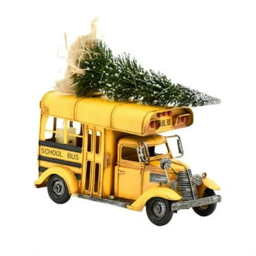Vintage Style 8 in. Christmas Tree Conversion School Bus Lights