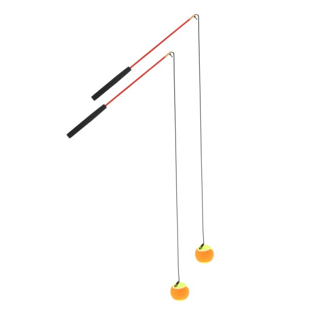 Pelota de fitness, gimnasio, tenis, entrenamiento, estiramiento, articulaciones de brazo y hombro para adultos y niños 45cm kusrkot Pelota de lanzamiento de fitness