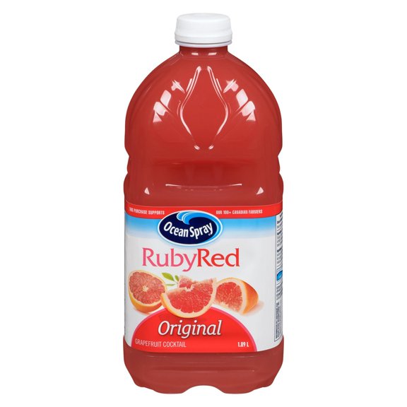 Ocean Spray Ruby Red Grapefruit Cocktail 1.89L