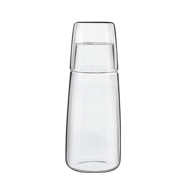 BESTHUA Bedside Water Carafe With Tumbler Glass Set for Bedroom