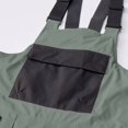thumbnail image 6 of Fgnfyis Womens Overalls Heavy Duty Insulated Snowsuit Winter Ski Bib Pants Thermal Jumpsuit Romper for Cold Weather Overalls for Women Grey_001 L, 6 of 9