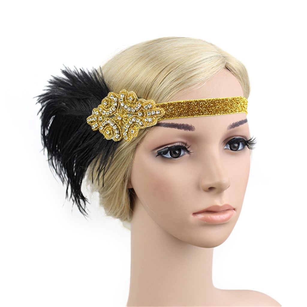 Ximandi Headpiece Flapper Headband Headdress Floral Flower Garland Girls Headband 