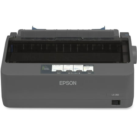 Epson, EPSC11CC24001, LX350 Dot Matrix Compact Printer, 1 Each,