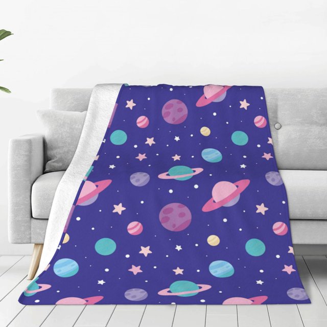 Balery Space Manta de Felpa Suave y Acogedora – Cobija de Franela Aterciopelada para Cama, Lavable y Cálida para Sofá, Mascotas, Transpirable-40"x30"