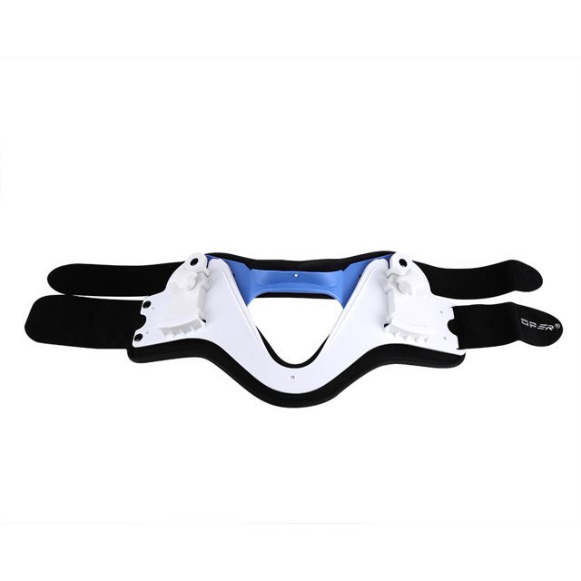 Qiilu Neck Traction,Adjustable Neck Brace Cervical Traction Fixation Spine Care Correction Protection Pain Relief , Spine Correction