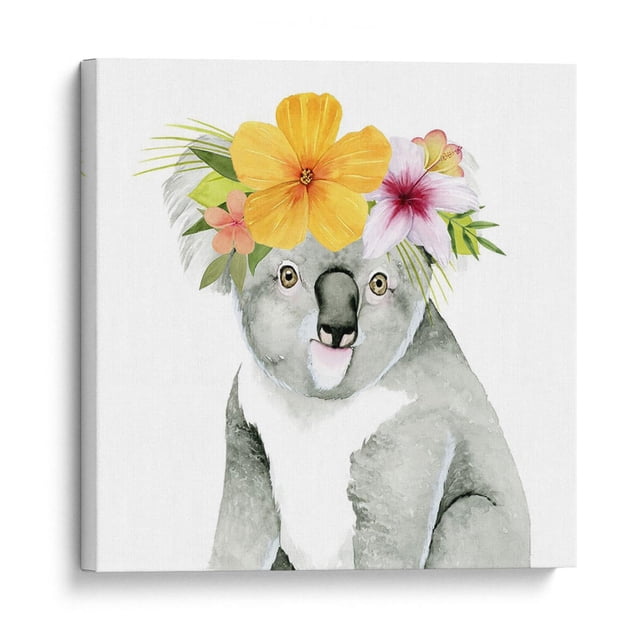 Cuadro decorativo - Halo Tropical Vii, Grace Popp 50x50 Canvas Lab Animales, Naturaleza, Animales y naturaleza, Africano, Tropical, Fauna silvestre