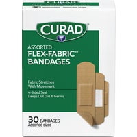 Medline Curad Extreme Hold Assorted Bandages - Pack of 24