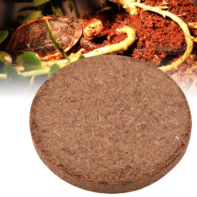 Alfombra para reptiles ANGGREK Almohadilla de coco Natural segura 43 pulgadas