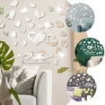 thumbnail image 4 of Heart Birds Mirror Wall Decor Mirror Surface Wall Sticker Acrylic Mirror Wall Decor Mirror Wall Decal, 4 of 7